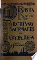 Revista de los Archivos Nacionales