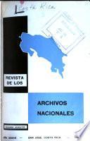 Revista de los Archivos Nacionales