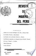 Revista de marina del Peru