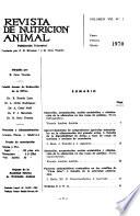 Revista de Nutrición Animal