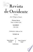 Revista de occidente
