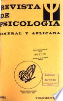 Revista de psicología general y aplicada