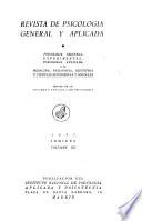 Revista de psicologia general y aplicada