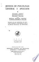 Revista de psicologia general y aplicada