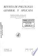 Revista de psicologia general y aplicada
