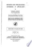 Revista de psicologia general y aplicada