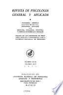 Revista de psicología general y aplicada