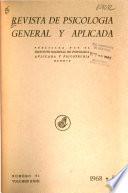 Revista de psicologia general y aplicada