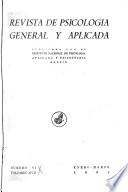Revista de psicologia general y aplicada