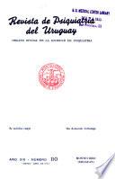 Revista de psiquiatría del Uruguay