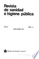 Revista de sanidad e higiene pública
