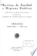 Revista de sanidad e higiene pública