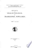 Revista de tradiciones populares
