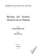 Revista del Archivo General de la Nación