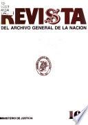 Revista del Archivo General de la Nación