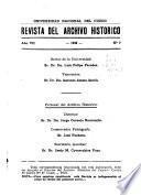 Revista del Archivo Histórico