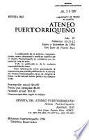 Revista del Ateneo Puertorriqueño