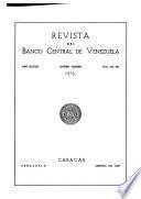 Revista del Banco Central de Venezuela