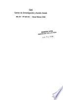 Revista del Centro de Investigación y Acción Social