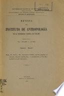 Revista del Instituto de Etnología de la Universidad Nacional de Tucumán
