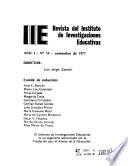 Revista del Instituto de Investigaciones Educativas