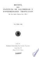 Revista del Instituto de Salubridad y Enfermedades Tropicales