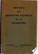 Revista del Instituto Nacional de la Tradición
