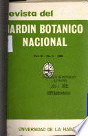 Revista del Jardín Botánico Nacional