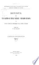 Revista del Museo Argentino de Ciencias Naturales Bernardino Rivadavia e Instituto Nacional de Investigación de las Ciencias Naturales