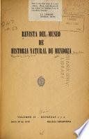 Revista del Museo de Historia Natural de Mendoza