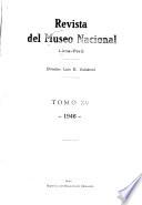 Revista del Museo Nacional
