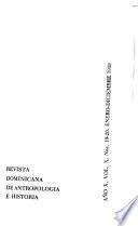 Revista dominicana de antropología e historia