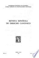 Revista española de derecho canónico
