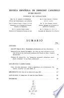 Revista española de derecho canónico