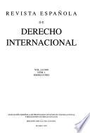 Revista española de derecho internacional