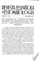 Revista española de estomatología