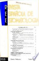 Revista española de estomatología