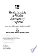 Revista española de estudios agrosociales y pesqueros