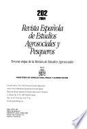 Revista española de estudios agrosociales y pesqueros