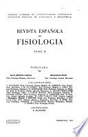 Revista española de fisiología