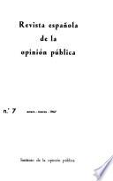 Revista española de la opinión pública