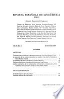 Revista española de lingüística