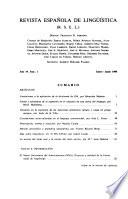 Revista española de lingüística