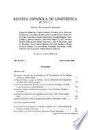 Revista española de lingüística