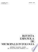 Revista española de micropaleontología