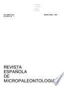 Revista española de micropaleontología