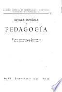 Revista española de pedagogía