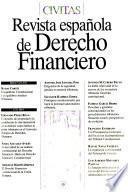 Revista espa̋nola de derecho financiero