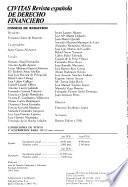 Revista espa̋nola de derecho financiero
