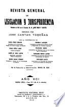 Revista general de legislación y jurisprudencia